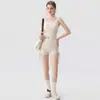 Ropa de Yoga para Mujer 2026 Verano Nuevo Estilo Ropa Deportiva para Fitness Running Hombro Lateral Tirante Conjunto de Sujetador Deportivo para Pilates para Mujer