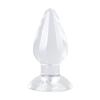 Tapón Anal Big Mac, Tapón Anal, Juego de Tres Piezas Grande, Mediano y Pequeño, Tapón Anal de Perla de Cristal Altamente Transparente Suministro de Fábrica
