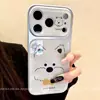 Adecuado para fundas de teléfono Apple 18 Pro Max y iPhone 18 Pro, con un diseño nuevo, elegante y lindo con patrones suaves y adorables de West Highland White Terrier