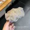 2026 Moda Nuevo Estilo Malla Plisada Pedrería Pinza de Plátano Pinza para el Cabello Versátil Parte Posterior de la Cabeza Cola de Caballo Alta Accesorio para el Cabello para Mujeres