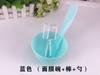 Juego de cuencos de silicona para mascarillas de belleza DIY, cepillo de ajuste para mascarillas, palo de ajuste para mascarillas, cuchara medidora, herramienta para mascarillas caseras
