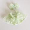 Bonita ropa de muñeca de peluche de vinilo de 17 cm, colgante de tela, falda, accesorios de ropa, caja ciega, ropa de muñeca