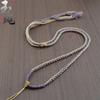 Pingente Thangka Cordão para Pendurar Todo Tecido à Mão Cordão para Pingente Yu Pei Cordão de Linha de Algodão de Cera de Abelha Cordão para Colar Estilo Étnico Estilo Xizang Cordão