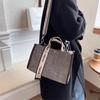 Bolsa Tote Xadrez Fashion 2023 Estilo Coreano Novo Estilo Bolsa de Mão Casual Grande Capacidade Para Sair Ombro Único Transversal