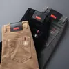 Explosiones de Otoño e Invierno Pantalones Casuales de Pana Pantalones Rectos Holgados Pantalones Casuales Pantalones de Pana Elásticos Combinables para Hombre