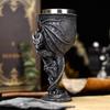 Copa de vino tinto de acero inoxidable con forma de dragón, nueva y extraña copa de dragón creativa transfronteriza de 2024, copa de cóctel con forma de dragón