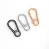 Fábrica de Origen Hebilla de Resorte de Presión de Llave Simple de Aleación de Zinc Hebilla de Resorte de Presión Metálica Accesorios de Ferretería DIY