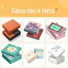 Caixa de Presente Cultural e Criativa Personalização Empresa Construção de Equipe Lembrança Caixa de Embalagem Personalização Caixa Tampa e Fundo Impressão de Logotipo
