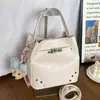 Bolso de cubo de nicho transfronterizo para mujer 2026 verano nueva moda bolso de hombro simple bolso cruzado casual diario