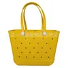 Bolsa feminina personalizada, bolsa de praia em EVA, bolsa perfurada de grande capacidade, best-seller transfronteiriço, permeável à água, bolsa de armazenamento de secagem rápida para mulheres
