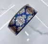 3.8cm Venta Caliente Transfronteriza Termoestable Estampado en Caliente Patrón Europeo Textura Agrietada Hecho a Mano DIY Cinta Lazo Accesorios para Cajas de Regalo