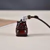 Tallados de Animales Zodiacales en Palo de Rosa - Cordones para Teléfono de Madera Maciza, Dijes para Bolsos y Colgantes Decorativos - Mayoreo