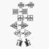 Clip para suéter vintage popular de Amazon, hebilla hueca de moda, clip para cintura, hebilla de chal de seda, accesorios para cuello femenino