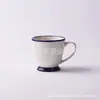 *Nuevo Producto 0304* 10*9.5cm 370ml *Taza de Café Estilo Europeo* Taza con Pie* Taza de Cerámica* Personalizable