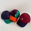 Gorra de Béisbol Ligera de Secado Rápido y Transpirable para Primavera y Verano Estilo Coreano para Mujer, Cara Pequeña, Casual, Combinación de Colores, Bordada con Dibujos Animados