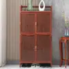 Zapatero para Entrada de Casa, Montaje Sencillo, Gabinete de Almacenamiento, A Prueba de Sol para Exteriores, Aleación de Aluminio, Multifuncional, Económico