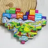 2026 Nuevo Modelo Imanes para Refrigerador de Monumentos de Ciudades Chinas Yunnan Shenyang Hong Kong Guangzhou Souvenirs Turísticos Culturales y Creativos