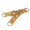 Mochila táctica de nailon con correas para exteriores, hebilla colgante, hebilla multifuncional para montañismo, anillo colgante en forma de D, hebilla de liberación rápida de tres anillos, fabricantes