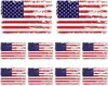 Adesivo da bandeira americana (4,7x 4,6 polegadas)-adequado para carros/motos/caminhões/capacetes/