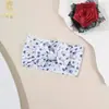 Diadema Ancha Suave para Bebé Transfronteriza Europea y Americana Estampado de Estrellas y Lunas Protección de la Fontanela Infantil y para Niños Pequeños Accesorio para el Cabello con Lazo Tocado