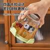 Lonchera de Vidrio de Borosilicato Alto, Segura para Microondas, para Trabajadores de Oficina, Contenedor de Almacenamiento de Alimentos, Bol, Lonchera de Frutas