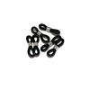 Cadena de metal con resorte para gafas, anillo de silicona antideslizante, accesorios de joyería, cadena de silicona para gafas, funda para mascarilla, cuerda antideslizante, accesorios