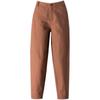 Pantalones Harem de Algodón Elástico de Cintura Alta Pantalones hasta el Tobillo Verano Delgados Transpirables 2023 Nuevos Pantalones de Mujer Pantalones Casuales de Moda