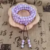 Pulsera de Hilo Dorado de Sauce Marino Multicolor de 108 Piezas Multi-Círculo Cuentas Budistas para Rezar Pulsera de Rosario de Mano Suministro de Producto de Bienestar en Vivo