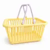 Caja de almacenamiento de papelería para cosméticos de escritorio, estudiante, caricatura, linda, canasta pequeña, canasta de almacenamiento, frutero, se puede vender al por mayor