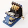 Bolsa para Tarjetas de Organización de Fábrica para Mujer, Portatarjeta de Conducir, Estuche para Múltiples Tarjetas, Estuche de Cuero, Cartera, Bolsa Multifuncional Todo en Uno para Hombre