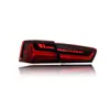 Adecuado para 12-16 Ensamblaje de Luz Trasera Audi A6L Modificado Nuevo C7 LED Oscurecido Luz de Carrera S6 Direccional Freno