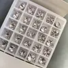 Dongzhou Producto Nuevo Corte Calidoscopio de Diamante Redondo 8mm Plata Real Galvanizada Cristal Artificial Súper Brillante Diamante Accesorios para Joyería DIY Circonita de Imitación