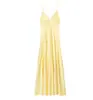 Venta Caliente Transfronteriza de Aliexpress Vestido Midi Plegado con Textura de Satén de Seda Nuevo Primavera 2026 2309533
