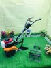 Máquina multifuncional para voltear tierra agrícola Gasolina Motocultor Pequeño Micro Cultivador Rotocultivador Desmalezadora Máquina para hacer surcos Escarificador