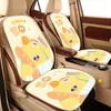 Cojín para Asiento de Coche Verano Seda de Hielo Funda para Asiento Casual Dibujos Animados Cojín de Asiento de Medio Paquete Cuadros Antideslizante Transpirable Cojín para Asiento Trasero