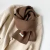 Cachecol Su Zhi Chuo 100% lã, aquecedor de pescoço de tricô feminino estilo coreano para inverno, cachecol de cashmere espesso e quente, atacado