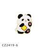 Guofeng Fu Panda Broche de Ano Novo Boa Sorte Cheio de Desenhos Animados Bonitos Tesouro Nacional Animal Emblema Presentes Infantis Acessórios