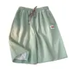 Shorts de Verão Masculino Simples Casual de Secagem Rápida Respirável Moda Masculina Solto Caimento Fluido Shorts Esportivos Shorts Masculinos