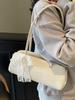 Atacado Venda Quente Estilo Francês Casual Estilo Simples Bolsa Baguete de Axila Textive Moda Feminina Casual Versátil Bolsa de Ombro