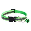 Collar Reflectante para Mascotas Collar para Gato Collar para Perro Mascota Collar para Gato Collar Luminoso para Mascota Campana para Perro Campana para Gato