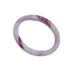 Direto da Fábrica Jade Branco Menina retrô Violeta pulseira de sino de barra redonda grossa temperamento simples pulseira de Concubina Imperial..