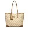 Bolsa Tote Transfronteiriça, Nova Bolsa de Alta Capacidade de Luxo para Mulheres, Bolsa de Ombro para o Dia a Dia, Bolsa Feminina Estampada da Moda