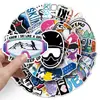 50 hojas esquí grafiti personalidad dibujos animados transfronterizo deportes creativo DIY pegatinas patineta equipaje impermeables