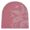 Gorro de punto de doble capa con estampado floral transfronterizo Y2K, para hombre y mujer, estilo jacquard europeo y americano, de lana
