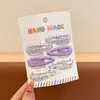 Presilhas de cabelo infantis coloridas xadrez e de bolinhas, grampos fofos e que não danificam o cabelo para meninas, presilhas para franja lateral e franja, acessórios de cabelo