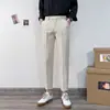 Ins Rectos Elegantes Verano Nueva Moda Pantalones Cortos Modernos Combinan con Todo Artística Juvenil Popular Hombres Perezosos