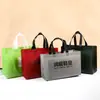 Bolsas No Tejidas Gruesas Recubiertas Personalizadas, Bolsas Personalizadas para Llevar de Catering, Bolsas de Mano No Tejidas para Tiendas de Ropa y Zapatos
