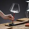 Juego de Copas de Vino Tinto Decantador Giratorio de Lujo Ligero Decantador de Vidrio Olla Divisor de Vino de Gama Alta para el Hogar