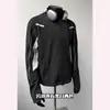 Ropa de Malla de Secado Rápido con Protección Solar para Hombres, Chaqueta Deportiva Fina de Verano Estilo Americano, Chaqueta Exterior Transpirable con Cuello Alto para Protección Solar al Aire Libre