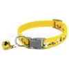 Collar para mascotas Gato japonés con Cascabel decoración de ambiente perro anti-pérdida Hebilla gris collar accesorios de tracción para exteriores